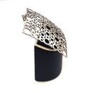 Liisa Vitali | (iso) NELIÖ | Pitsi Riipus | 830 Hopeaa 