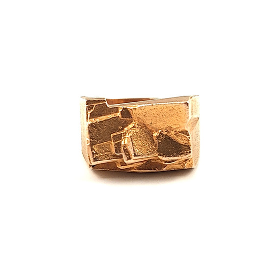 Lapponia | Björn Weckström | Kantasormus | 14k kultaa -72