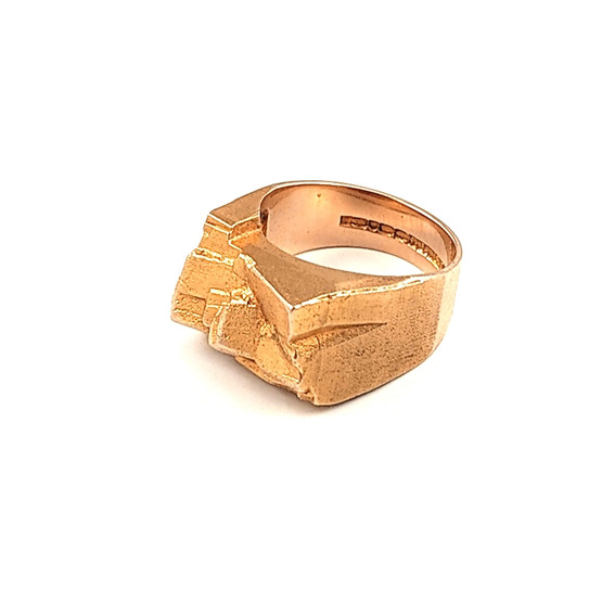 Lapponia | Björn Weckström | Kantasormus | 14k kultaa -72