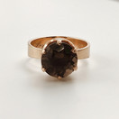 Kupittaan Kulta oy |  Elis kauppi | Savukvartsi Sormus | 14k Kultaa -64