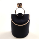 Kupittaan Kulta oy |  Elis kauppi | Savukvartsi Sormus | 14k Kultaa -64