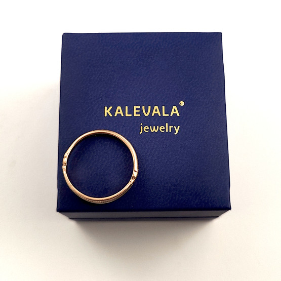 Kalevala Koru | Uskelan Sormus | 14k Kultaa | 1953