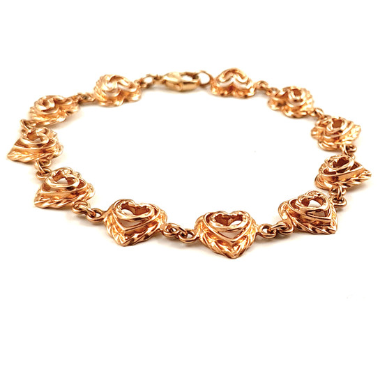 Kalevala Koru | Talon Sydän -käätykoru | Rannekoru | 14k Kultaa -03