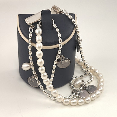 Kalevala Jewelry | (big)  'Linnaea Borealis' -Bracelet |  Sterling