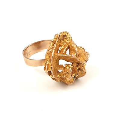 Lapponia | Björn Weckström | KIOTO sormus | 14k Kultaa -72