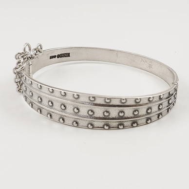 Kalevala Koru |  Räisälän Rannekoru | Rannerengas Hopeaa -00