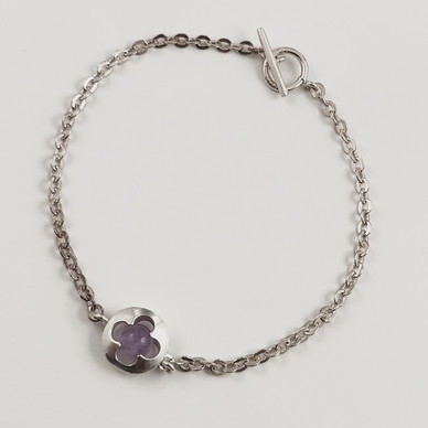 Elis Kauppi |  ametisti pallo | Rannekoru | Ranneketju |  Hopeaa -75