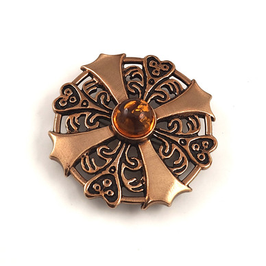 Kalevala Koru |  Kuukiven Riipus / Solki | Meripihka | Pronssia