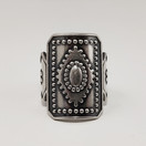 KK , Kalevala Koru |  Ilmajoen Sormus | 15mm | Hopeaa -94