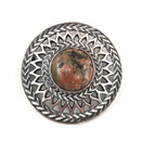 Kalevala Jewelry, 'Uskela' Brooch, Unakiite, Sterling -79