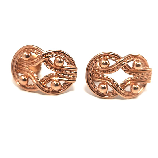 Kalevala koru | Teljänneito Korvakorut | tappikorvikset | 14k Kultaa