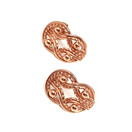 Kalevala koru | Teljänneito Korvakorut | tappikorvikset | 14k Kultaa