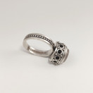 Kalevala Koru|  Kai Lindström | Sormus-1515 | Ruusukvartsi | Hopeaa