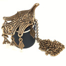 Kalevala Koru | Uhtuan Sotka | Solki / Riipus |  Kaulakoru  Pronssia