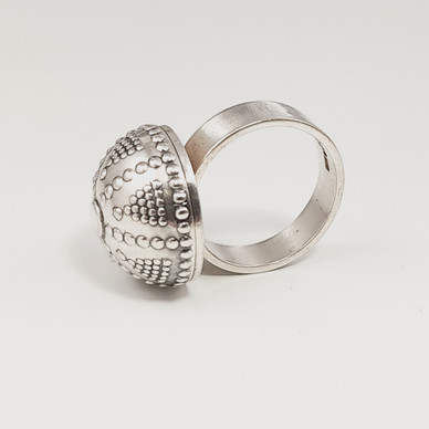 Kalevala Koru | Halikon käätykoru | 18mm | Filigraani sormus | Hopeaa 