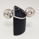 N.Westerback  | Liisa Vitali  | (isot) Leppäkerttu Korvakorut |  Hopeaa 