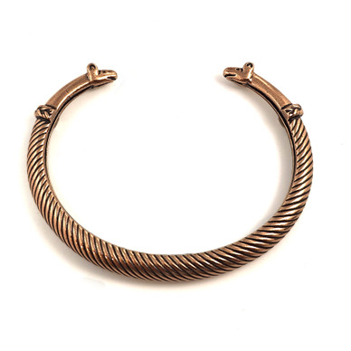 Kalevala Koru |  Hirvenpää -Rannekoru | rannerengas | Pronssia