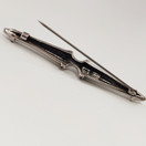 Kalevala Koru |  Hirvenpää Solki |  Rintakoru Hopeaa