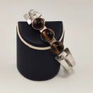 Turun Hopea oy | Rannekoru | 3x Tiikerinsilmä |  Hopeaa -61