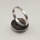 Kalevala Koru | Börje Rajalin | Sormus-1643 | rodoniitti | Hopeaa