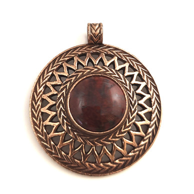 Kalevala koru | Uskelan riipus | JASPIS | Pronssia