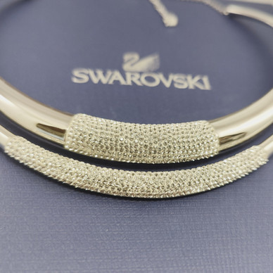  SWAROVSKI | Rhodium plated | Necklace 
