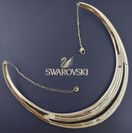 SWAROVSKI | upea kaulakoru | Rodinoitu korumetalli