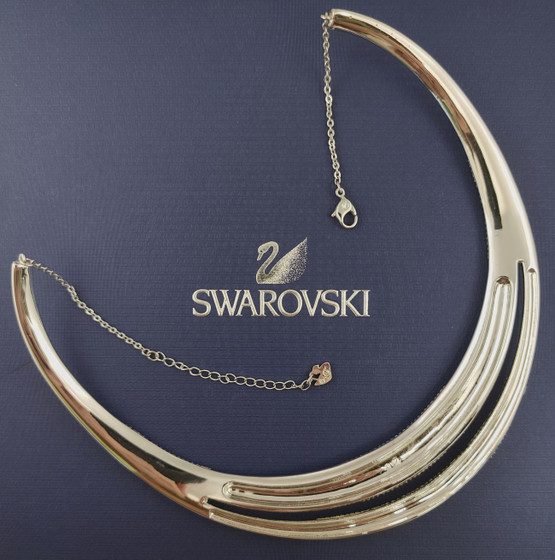 SWAROVSKI | upea kaulakoru | Rodinoitu korumetalli