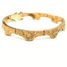 Lapponia | Björn Weckström | kaarisilta  Rannekoru | 14k kultaa -78