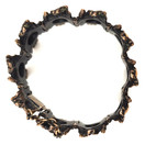 Turun hopea oy | Pentti Sarpaneva |  Kaarna rannekoru | Pronssia