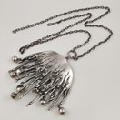 Pentti Sarpaneva |Todella kookas Riipus | Kaulakoru | 830 Hopeaa -72