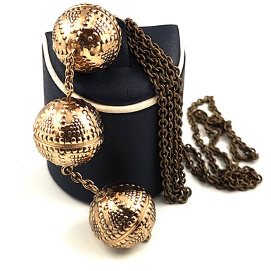 Kalevala Koru | Halikon Filigraani riipus | 3palloa | Kaulakoru Pronssia