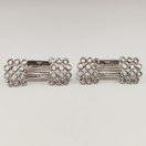 Kultateollisuus oy  | Kalvosinnapit  | Hopeaa -75