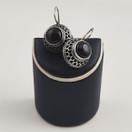 Kalevala koru | Uskelan  Korvakorut | malli-287 | spektroliitit | Hopeaa