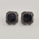 Turun Hopea oy | Pentti Sarpaneva | 'Kelo' Cufflinks |  Silver 