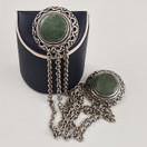 Kalevala koru | Kai Lindström | Solki / kauluskoru -1515 | Hopeaa