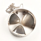 HK / Heikki Kaksonen | Pyöreä Akaatti Riipus | Kaulakoru Hopeaa -58