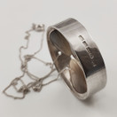 HK / Heikki Kaksonen | Pyöreä Akaatti Riipus | Kaulakoru Hopeaa -58