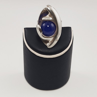Kupittaan kulta oy | Elis Kauppi | blue ball -Ring | Sterling