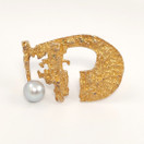 Lapponia | Björn Weckström | AURINKOLAIVA -Solki | Rintakoru Helmellä | Kultaa 