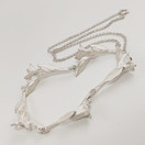 AKT / Tammen koru ,Tulppaani Kääty, Kaulakoru Hopeaa