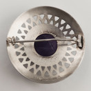 Kalevala Koru | Uskelan solki | Ametisti, Hopeaa -65