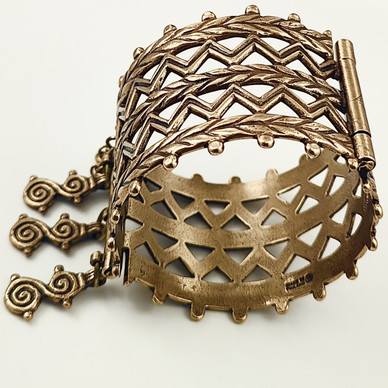 Kalevala Koru | Germund Paaer | Merjalainen Rannekoru | Pronssia