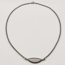 Kalevala koru | Väinö Kääty | Kaulakoru laatalla | 925 Hopeaa 