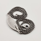 Kalevala koru | Väinö Kääty | Kaulakoru laatalla | 925 Hopeaa 