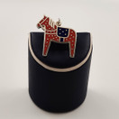 SPORR | Ihana riipus | Emaloitu Hevonen | 925 Hopeaa -78