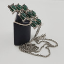 Kultasepät Salovaara | K.Sara | (iso) upea Riipus | Kaulakoru Hopeaa 