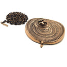 Turun Hopea oy | Jorma Laine, (iso) CHIC -Riipus | Kaulakoru Pronssia