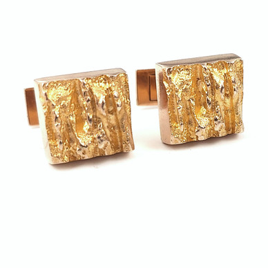 Lapponia | Björn Weckström | OUNAS / VUORET kalvosinnapit | 14k kultaa -79