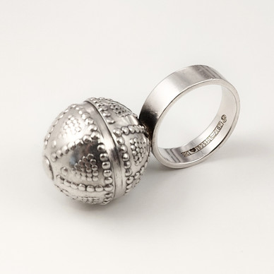 Kalevala Jewelry | 'Halikko' Filigree - Ring | Sterling -71